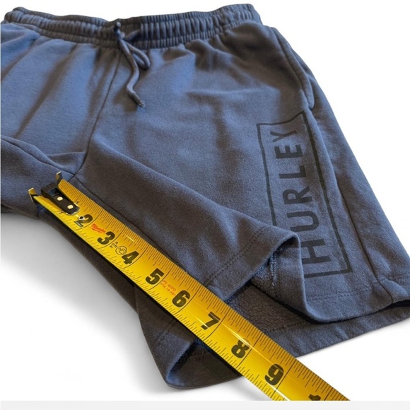 Men’s Blue Hurley Sweat Shorts Small - Picture 2 of 4